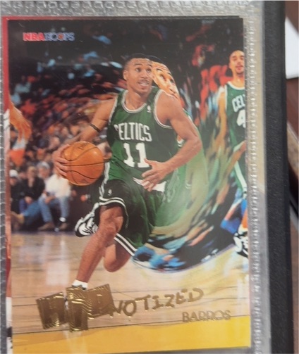 1996-97 Hoops Hipnotized #H2 Dana Barros — front