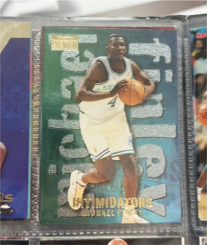 1996-97 Skybox Premium #7 Michael Finley Intimidators — front