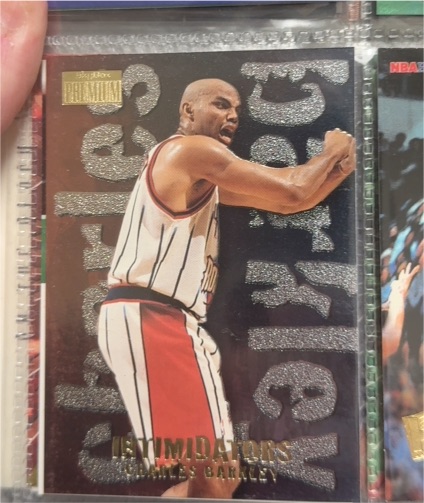 1996-97 SkyBox Premium #2 Charles Barkley Intimidators — front