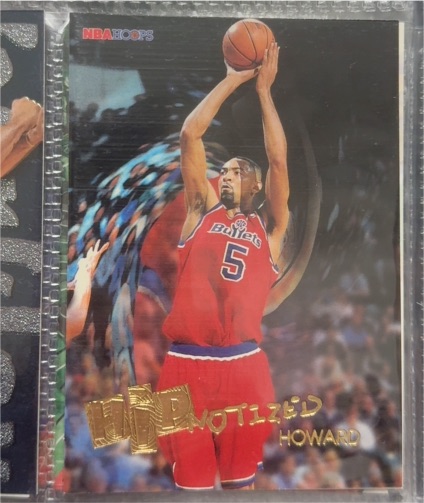 1996-97 Hoops #H20 Juwan Howard Hipnotized — front