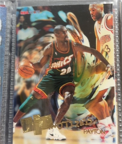 1996-97 NBA Hoops Hipnotized #H19 Gary Payton — front