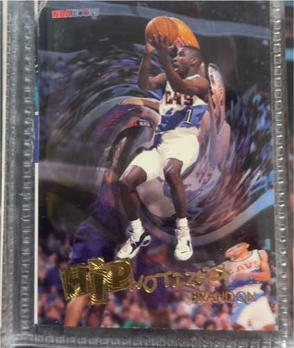 1996-97 NBA Hoops Hipnotized #H5 Terrell Brandon — front