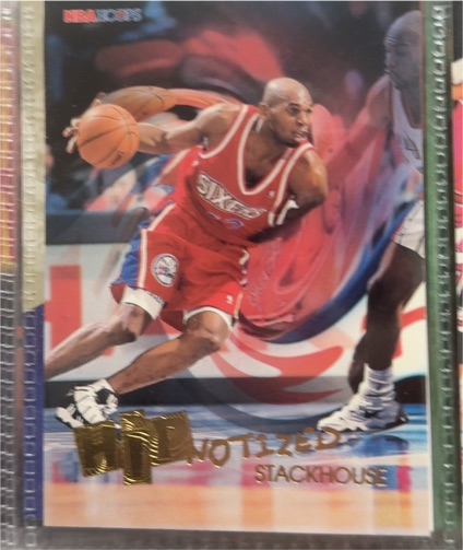 1996-97 SkyBox NBA Hoops Hipnotized #H14 Jerry Stackhouse — front
