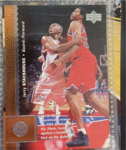 1996-97 Upper Deck #92 Jerry Stackhouse — front