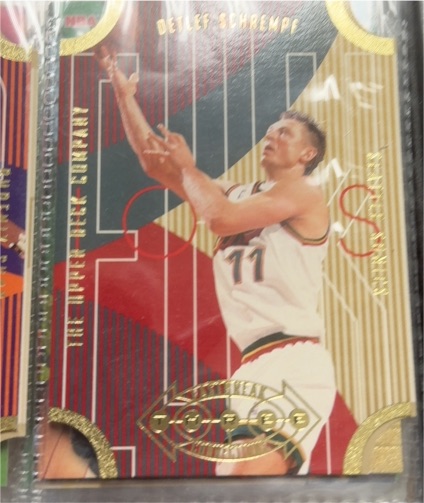 1996-97 Upper Deck #FB21 Detlef Schrempf Fast Break Connections — front