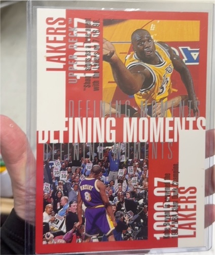 1997-98 Upper Deck Defining Moments #343 Kobe Bryant Los Angeles Lakers — front