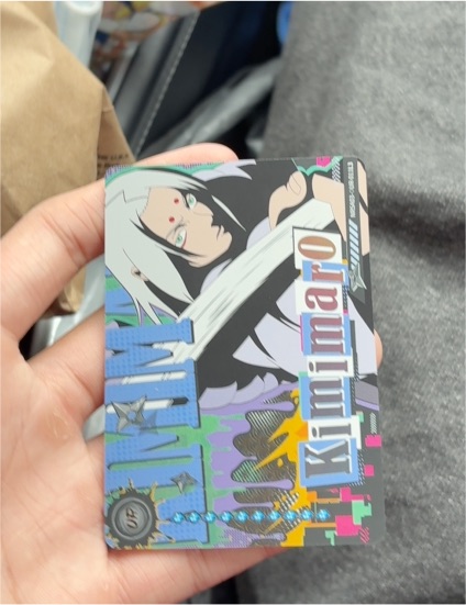 Kayou Naruto Jin Chapter Series 3 Kimimaro Diamond UR NRSA03-UR-011L3 — front