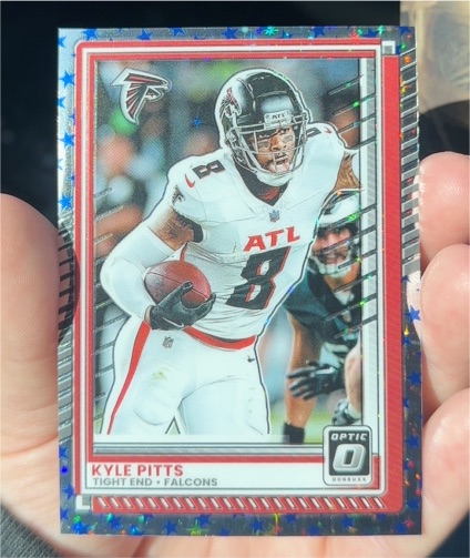 2025 Panini Donruss Optic #90 Kyle Pitts — front