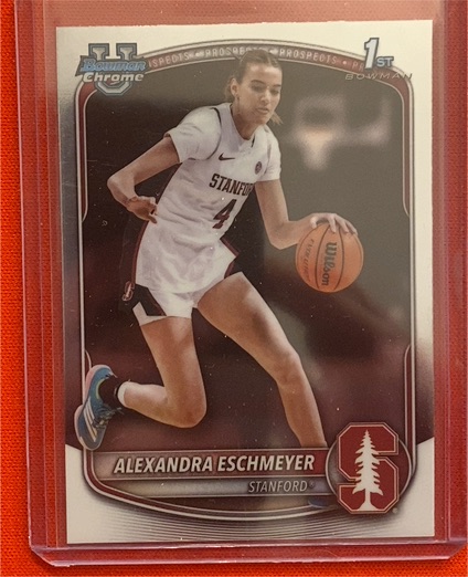 2025 Bowman Chrome #BCP-75 Alexandra Eschmeyer — front