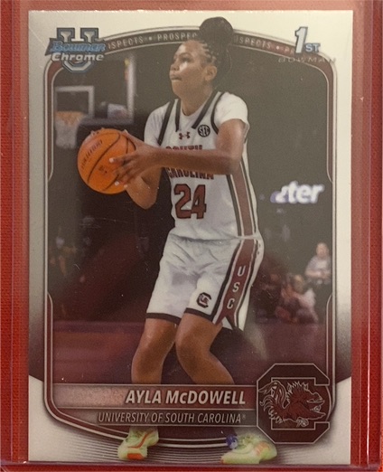 2025 Bowman U Chrome #BCP-84 Ayla McDowell — front