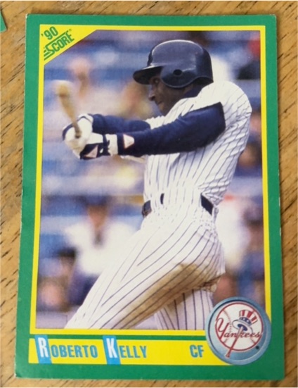 1990 Score #100 Roberto Kelly — front