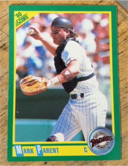 1990 Score #119 Mark Parent — front