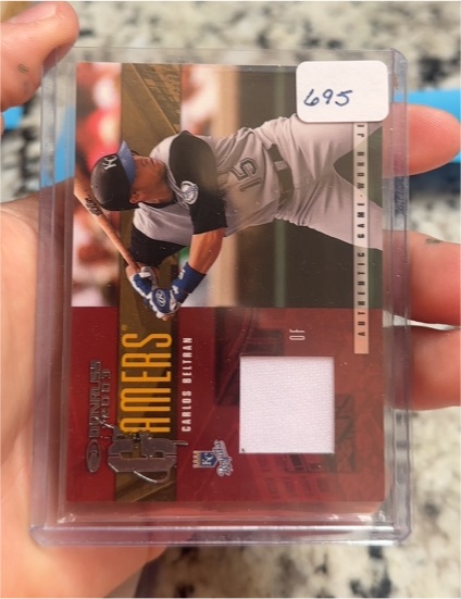 2003 Donruss Gamers #G-44 Carlos Beltran — front