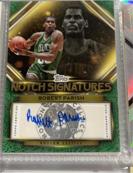 2025-26 Topps Notch Signatures #TNS-RP Robert Parish — front