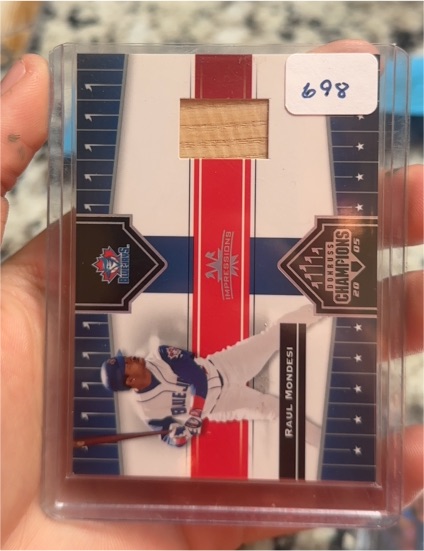 2005 Donruss Champions #38 Raul Mondesi Impressions Materials — front