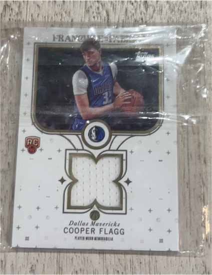 2025-26 Topps Franchise Fabrics #FF-CF Cooper Flagg — front