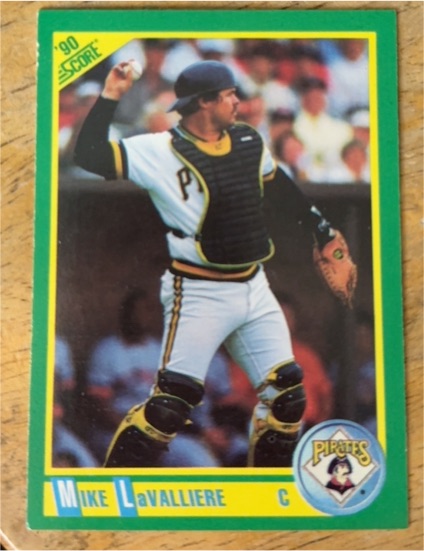 1990 Score #116 Mike LaValliere — front