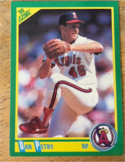 1990 Score #211 Dan Petry — front