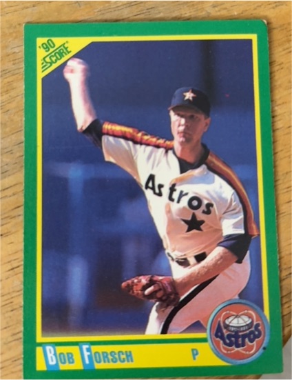 1990 Score #219 Bob Forsch — front
