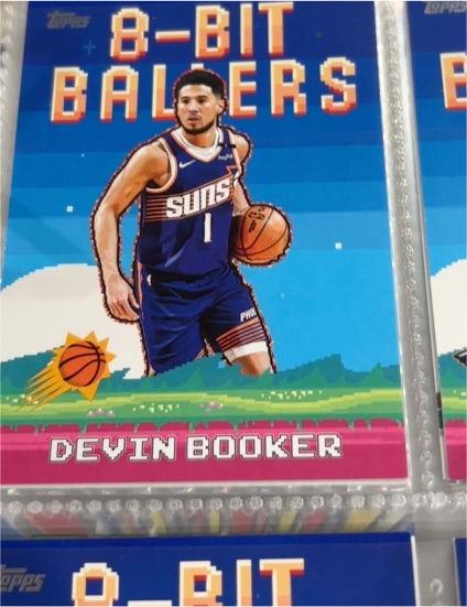 2025-26 Topps #8B-3 Devin Booker 8-Bit Ballers — front