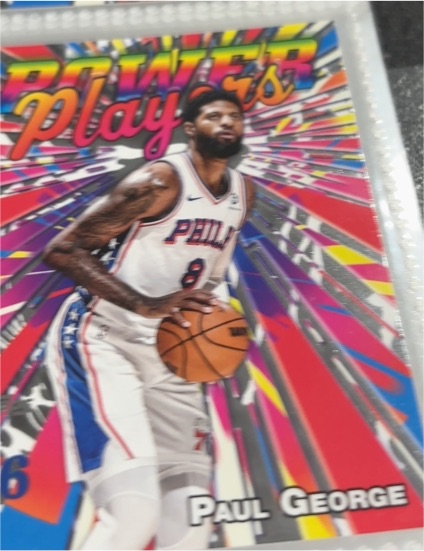 2025-26 Topps Power Players #PP-11 Paul George — front