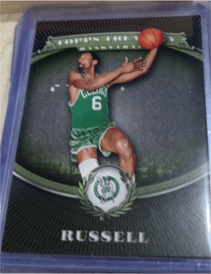 2008-09 Topps Treasury #95 Bill Russell — front