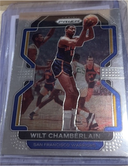 2021-22 Panini Prizm #260 Wilt Chamberlain — front