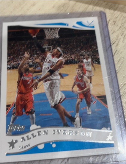 2005-06 Topps #33 Allen Iverson — front