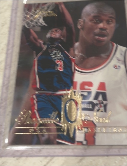 1994-95 Fleer Flair #168 Shaquille O'Neal USA Basketball — front