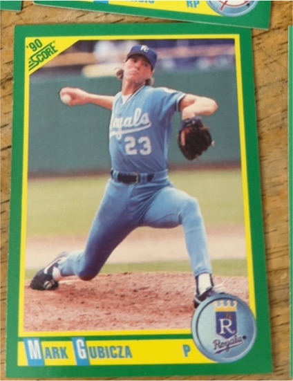 1990 Score #121 Mark Gubicza — front