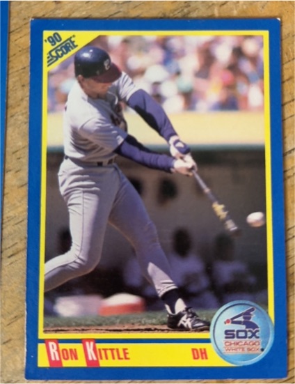 1990 Score #529 Ron Kittle — front