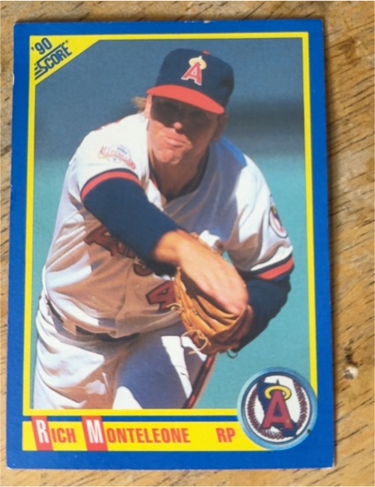 1990 Score #565 Rich Monteleone — front