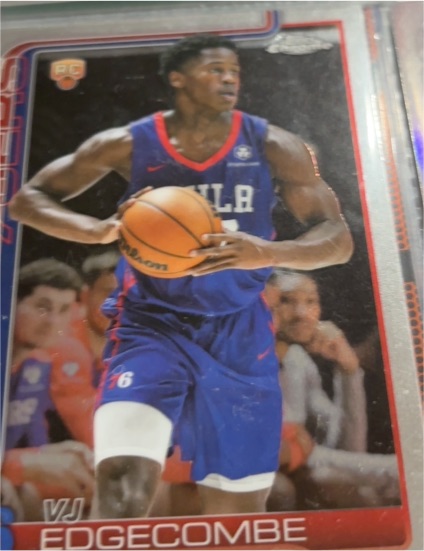 2025-26 Topps Chrome #253 VJ Edgecombe — front