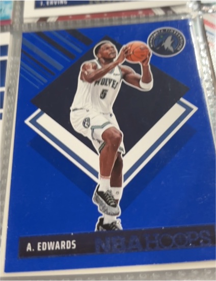2024-25 Panini NBA Hoops #286 Anthony Edwards — front