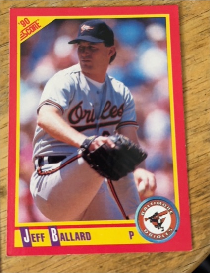 1990 Score #349 Jeff Ballard — front