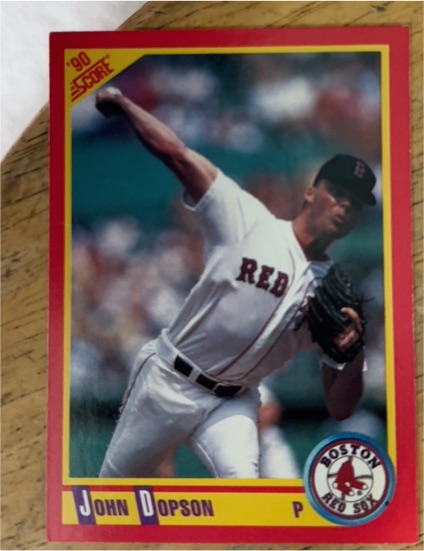 1990 Score #331 John Dopson — front