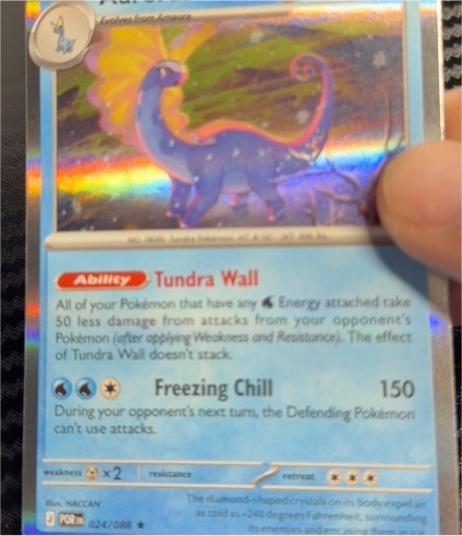 2026 The Pokémon Company Perfect Order #024 Aurorus — front