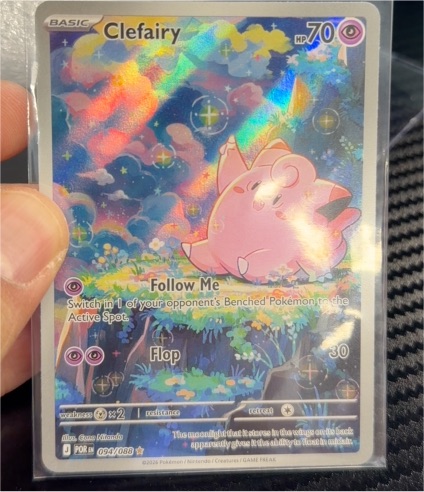 2024 Pokémon Perfect Order #094 Clefairy — front