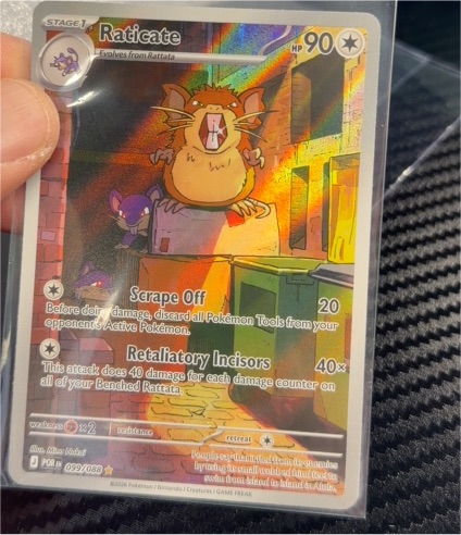 2020 Pokémon Perfect Order #099 Raticate — front