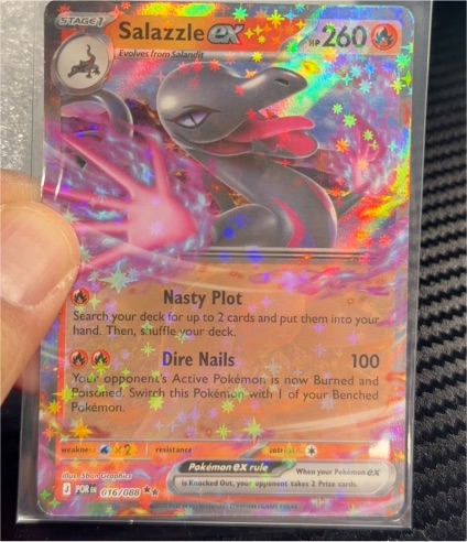 2026 Pokémon Perfect Order #016 Salazzle ex — front