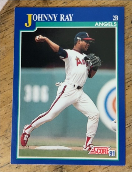 1991 Score #31 Johnny Ray — front