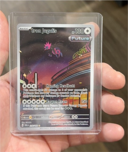 2023 Pokémon SV04 Paradox Rift #216 Iron Jugulis — front