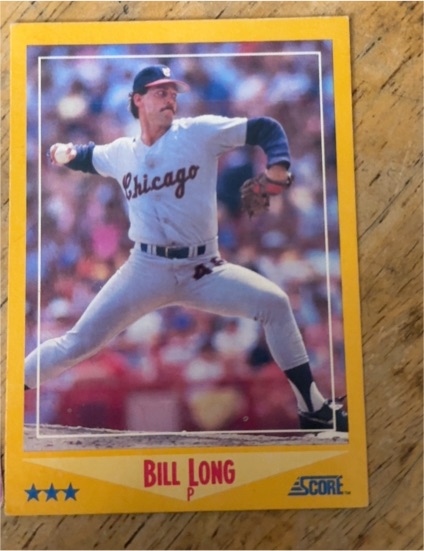 1988 Score #539 Bill Long — front