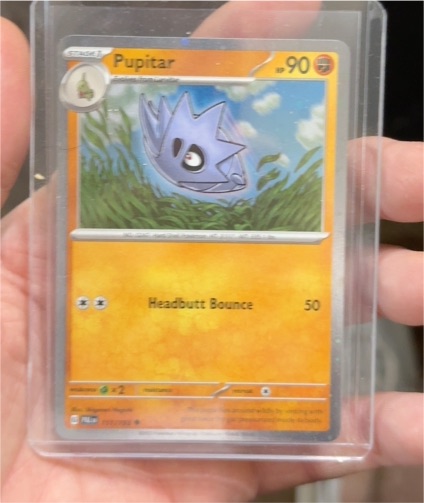 2023 Pokémon Paldea Evolved #111 Pupitar — front