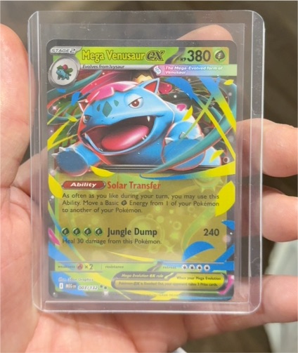 Mega Venusaur EX 003/132 — front