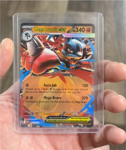 Mega Lucario EX 012 Me: Mega Evolution Promo — front