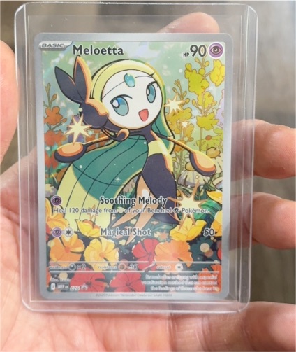 2023 The Pokémon Company Meloetta #026 Illustration Rare — front