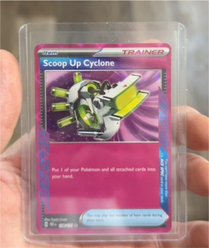 Scoop Up Cyclone SV06 #162/167 Twilight Masquerade — front