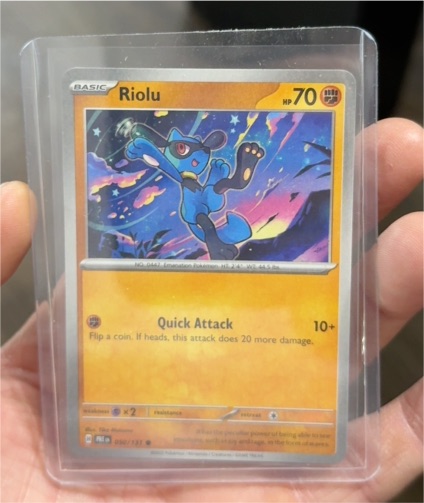 2025 Pokémon SV: Prismatic Evolutions #50 Riolu — front