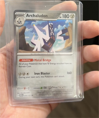 2024 Pokémon #070 Archaludon — front